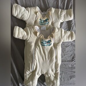 CLEARANCE: Set of 2 Magic Merlin Sleepsuits (Size Small & Large)